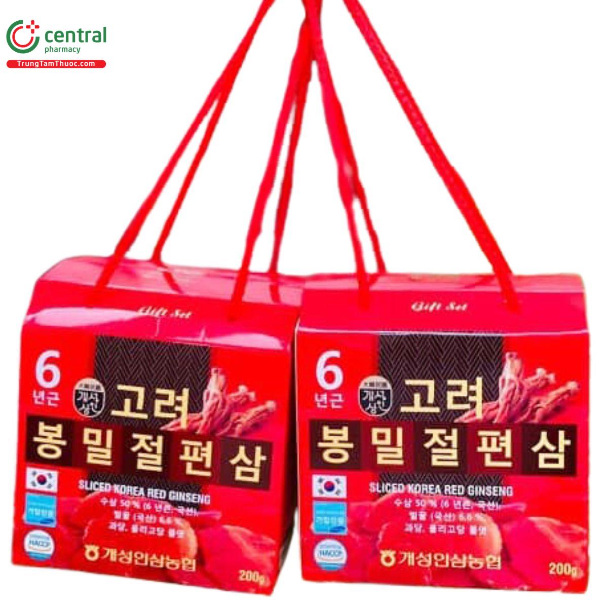 sliced korea red ginseng 3 U8638