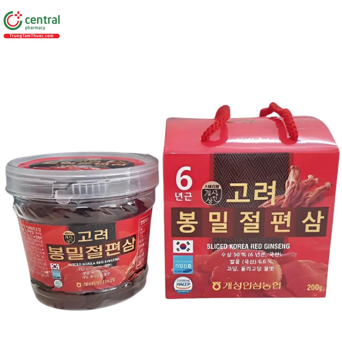 sliced korea red ginseng 6 S7564