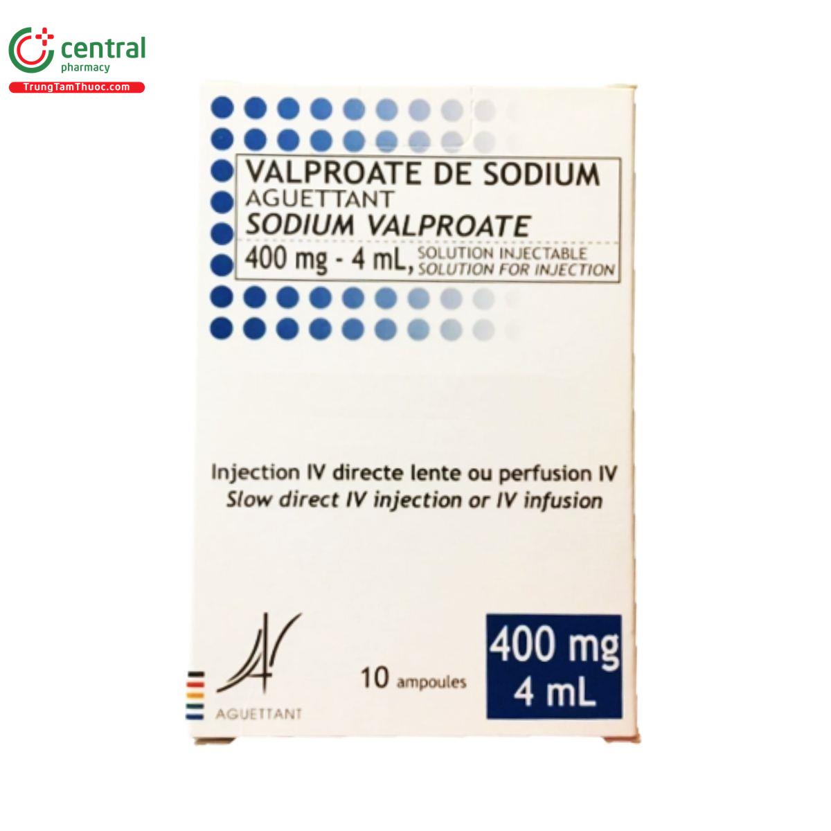 sodium valproate aguettant 400mg 4ml 2 Q6474 sodium valproate aguettant 400mg 4ml 2 Q6474