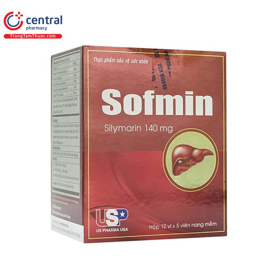 Thuốc Sofmin US Pharma USA - điều trị tổn thương gan, giải độc gan