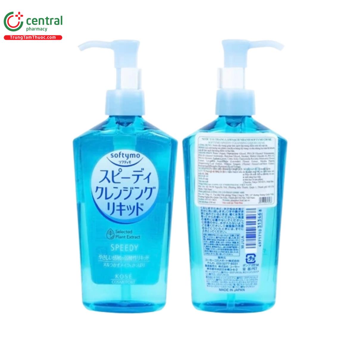 softymo speedy cleansing liquid 2 D1460