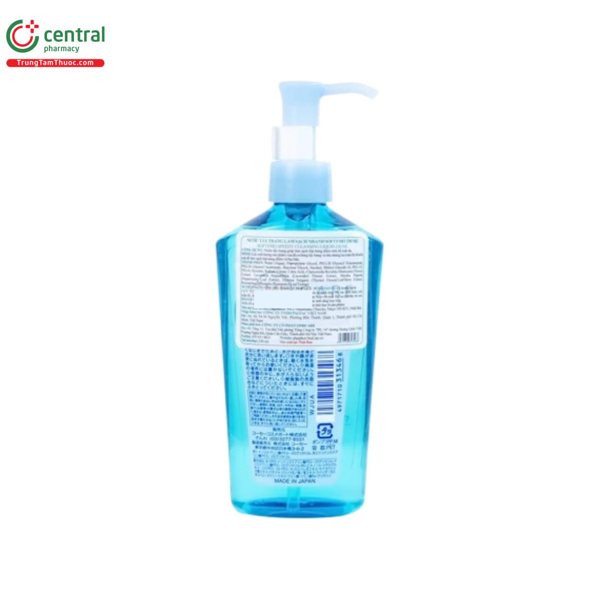 softymo speedy cleansing liquid 6 F2512