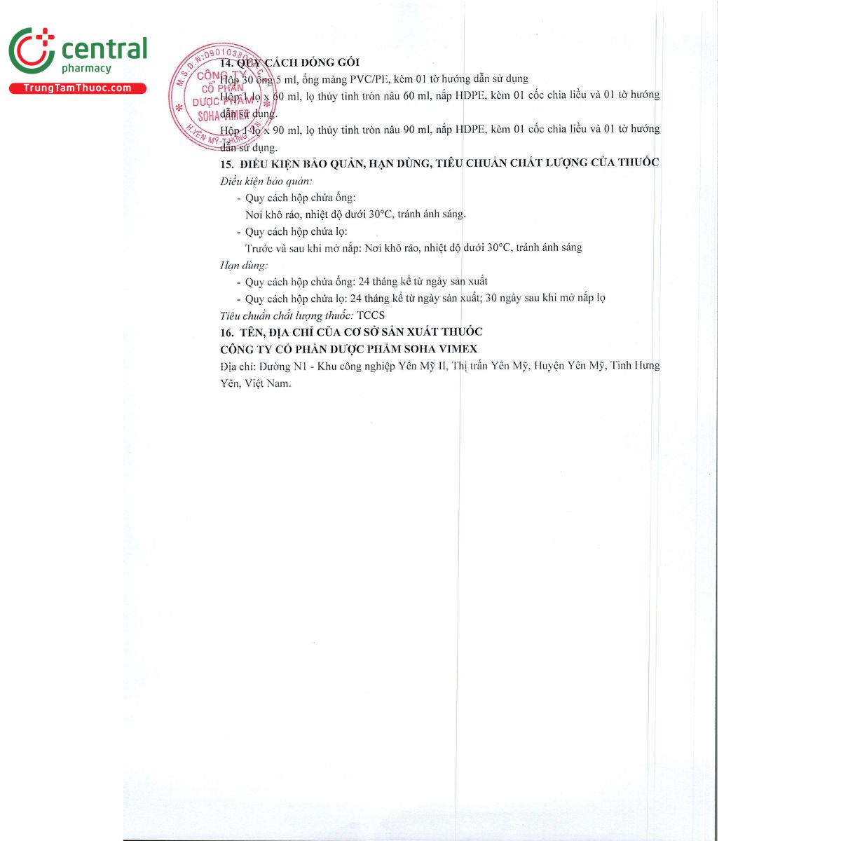 sohacarbo 750 mg 5 ml 9 U8272 sohacarbo 750 mg 5 ml 9 U8272