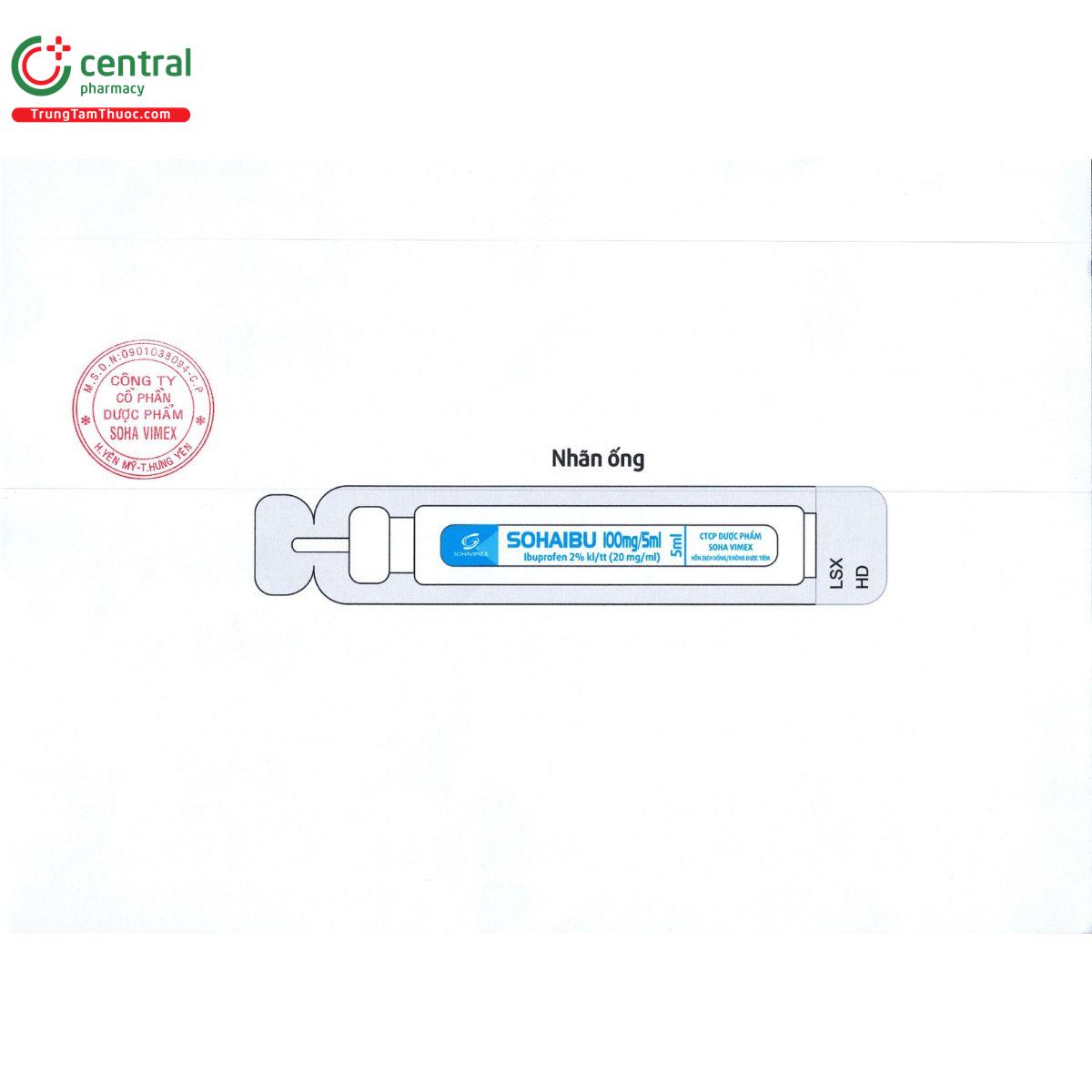 sohaibu 100mg 5ml 3 H2815