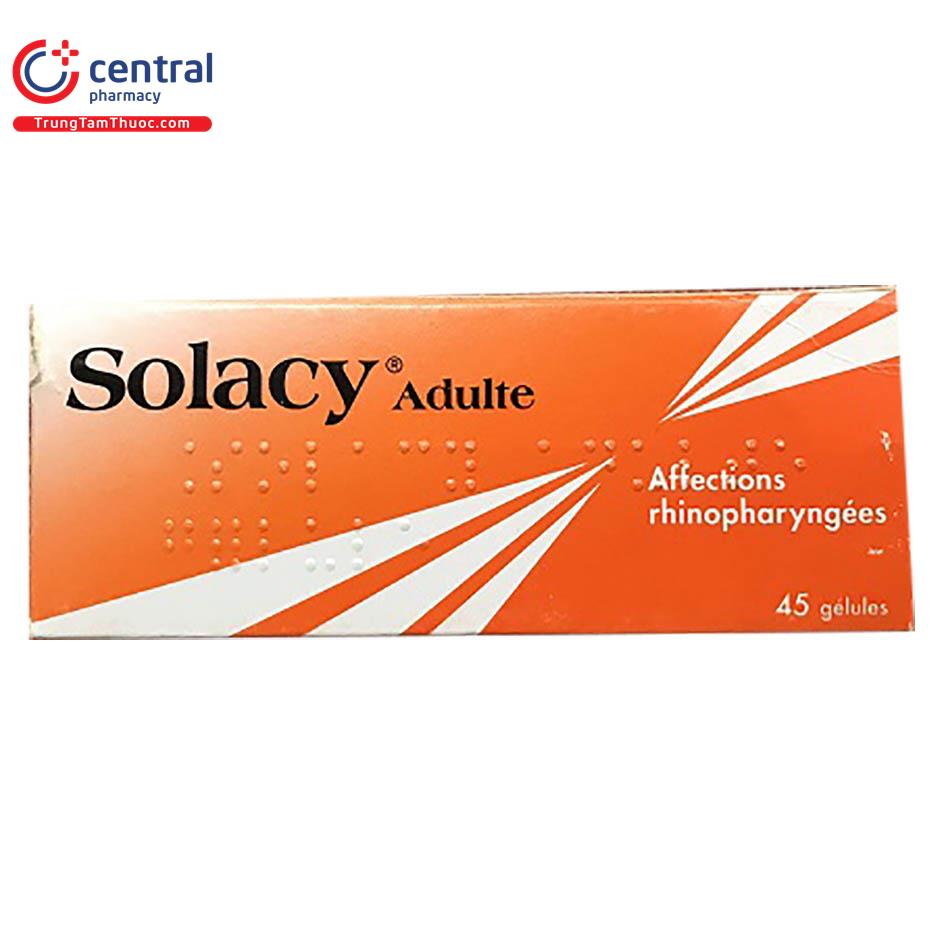 [CHÍNH HÃNG] Thuốc Solacy Adulte (Hộp 45 viên) điều trị bệnh mũi- hầu