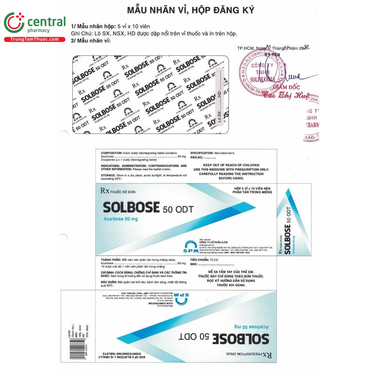 solbose 50 odt 1 C1663