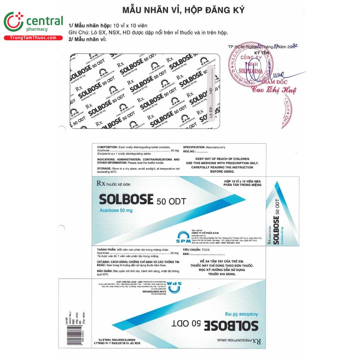 solbose 50 odt 2 D1813