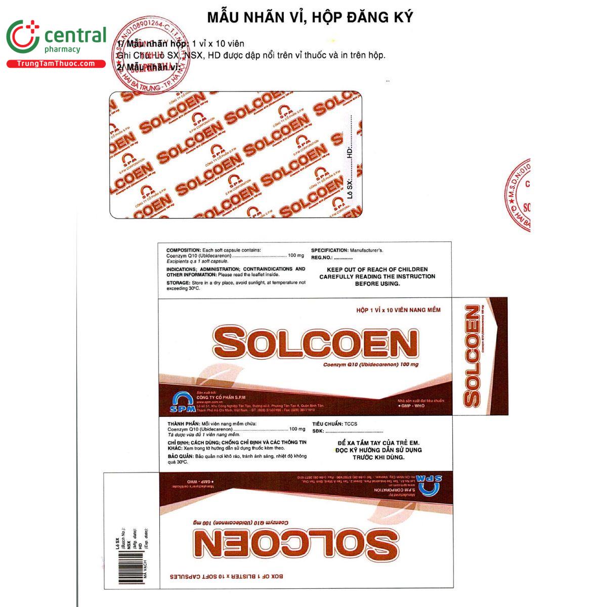 solcoen 100mg 2 H2834
