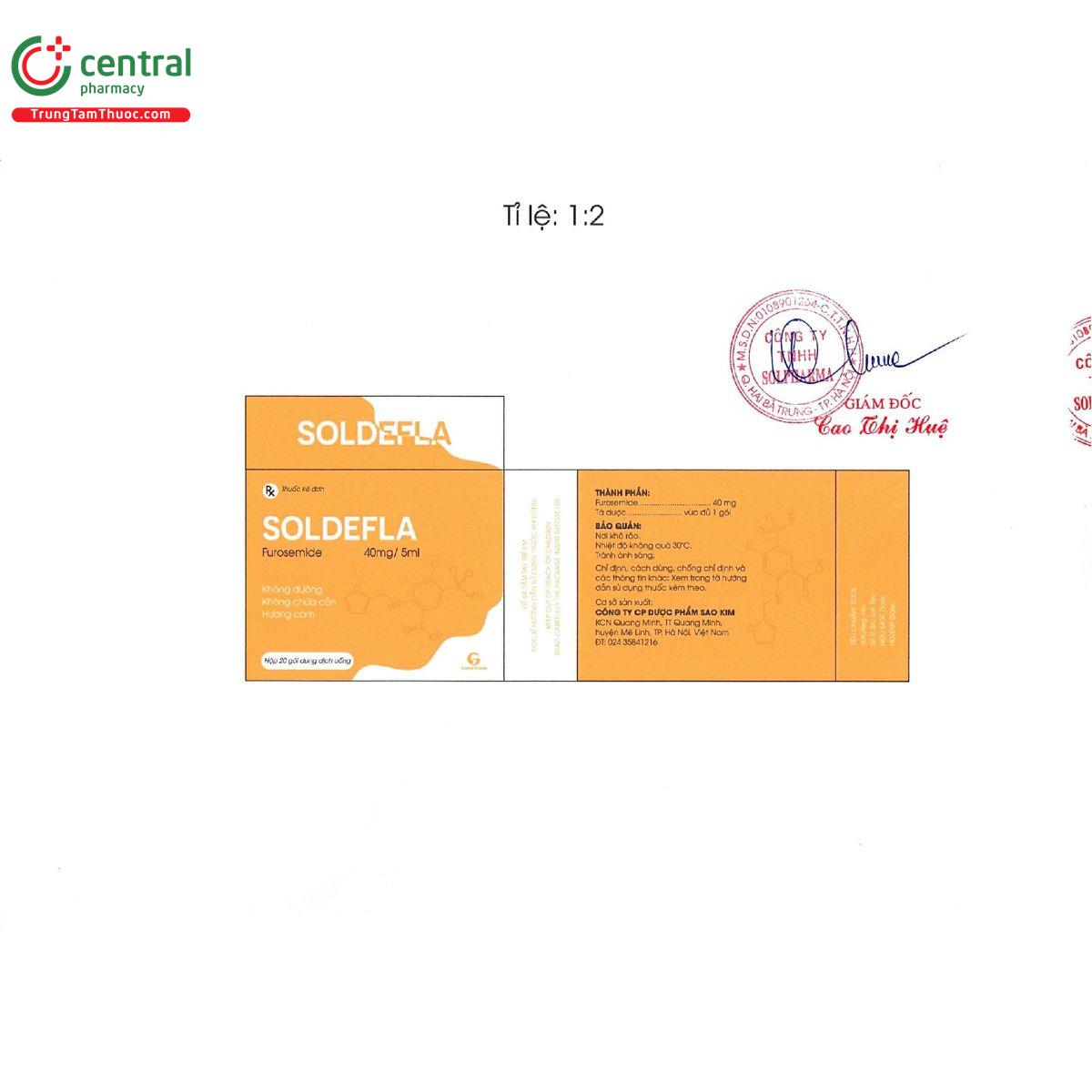 soldefla 40mg 5ml 2 V8436