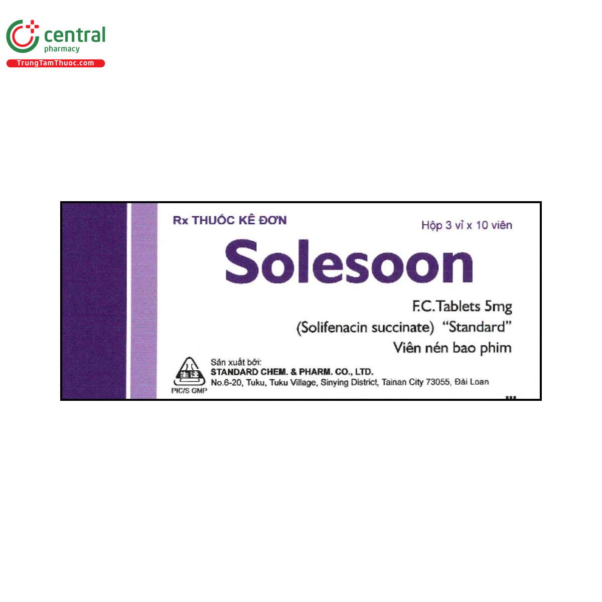 solesoon 5mg 1 L4207 solesoon 5mg 1 L4207