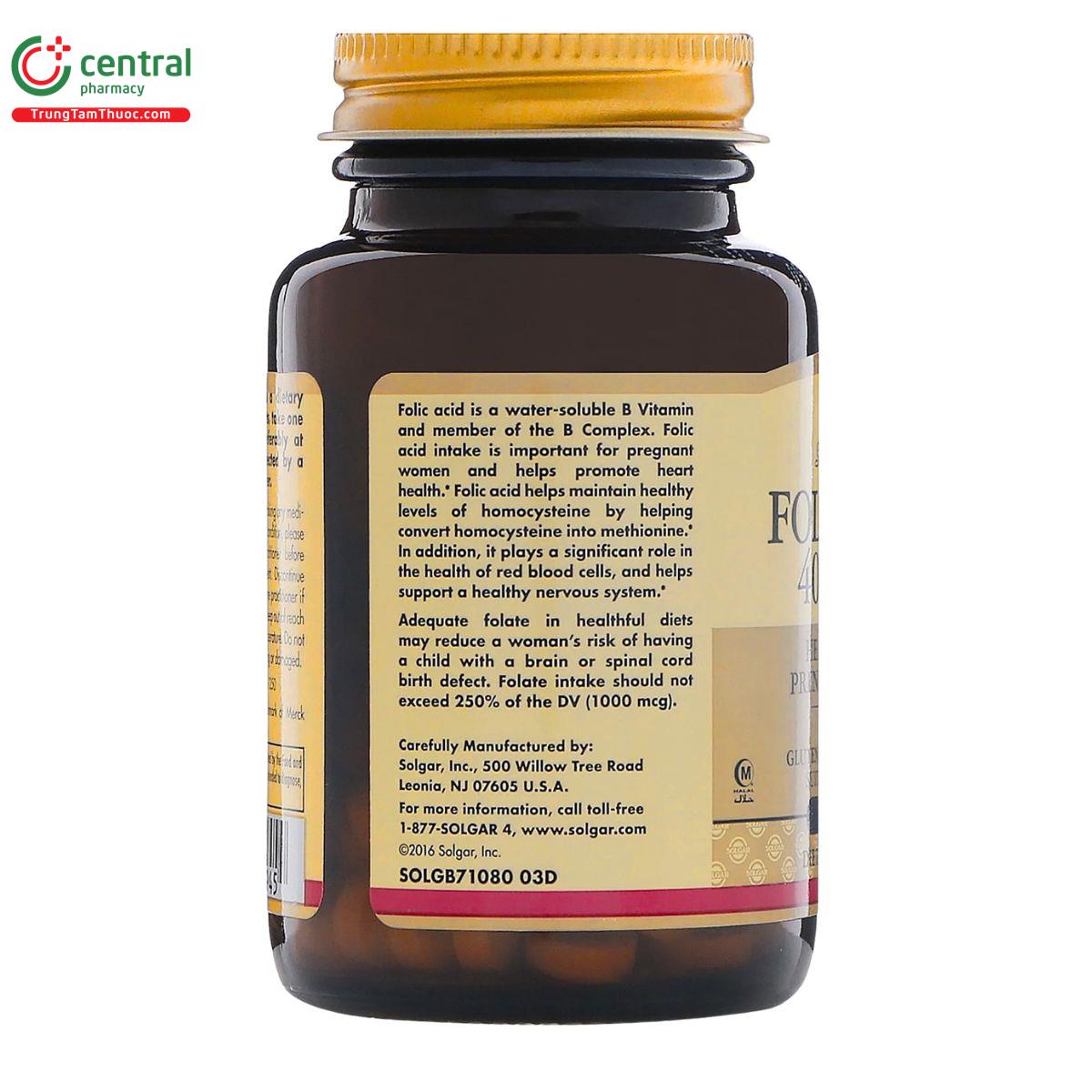 solgar folate 666 mcg dfe 2 Q6542
