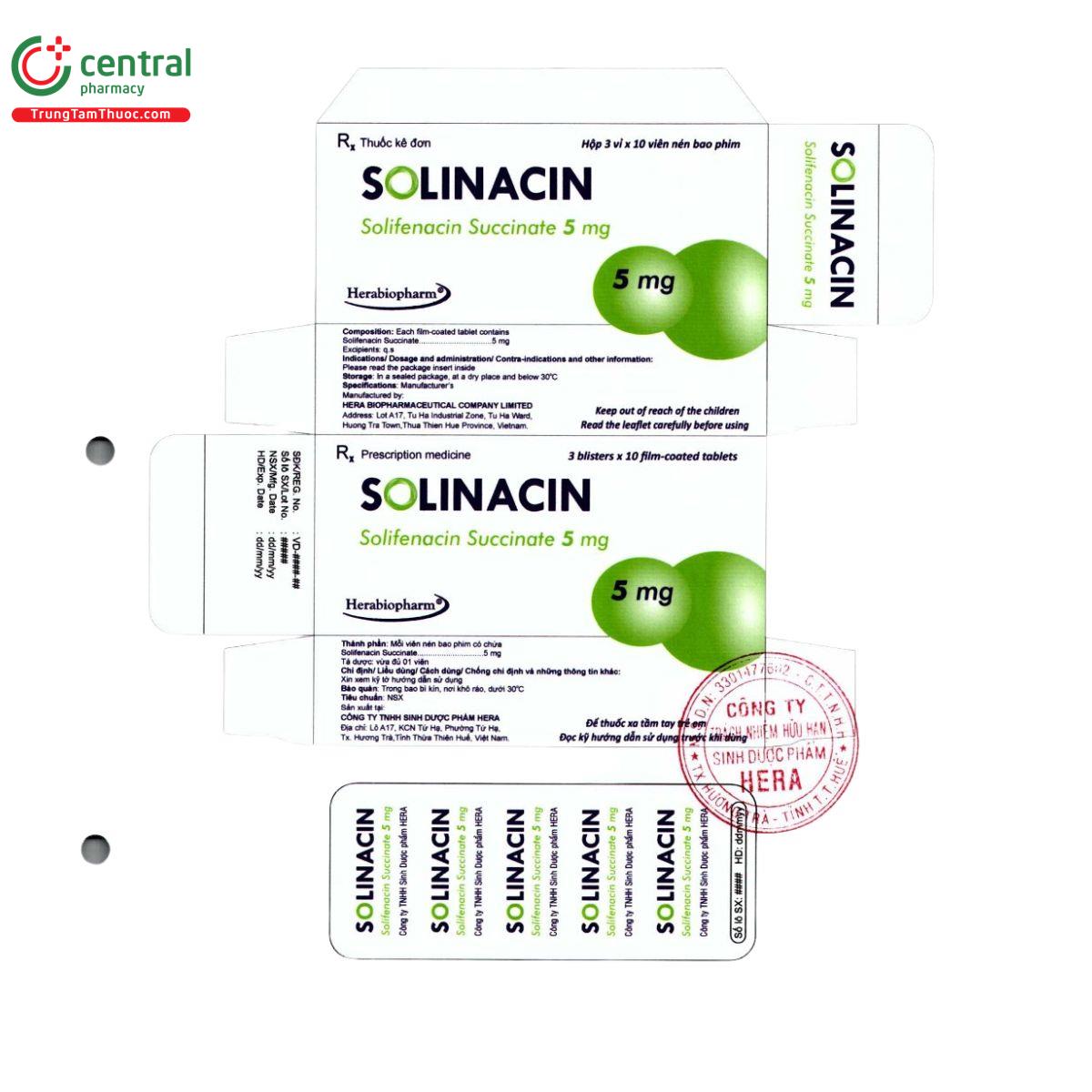 solinacin 5mg 2 M4407 solinacin 5mg 2 M4407