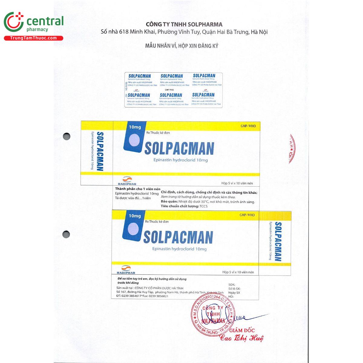 solpacman 10mg 2 U8456 solpacman 10mg 2 U8456