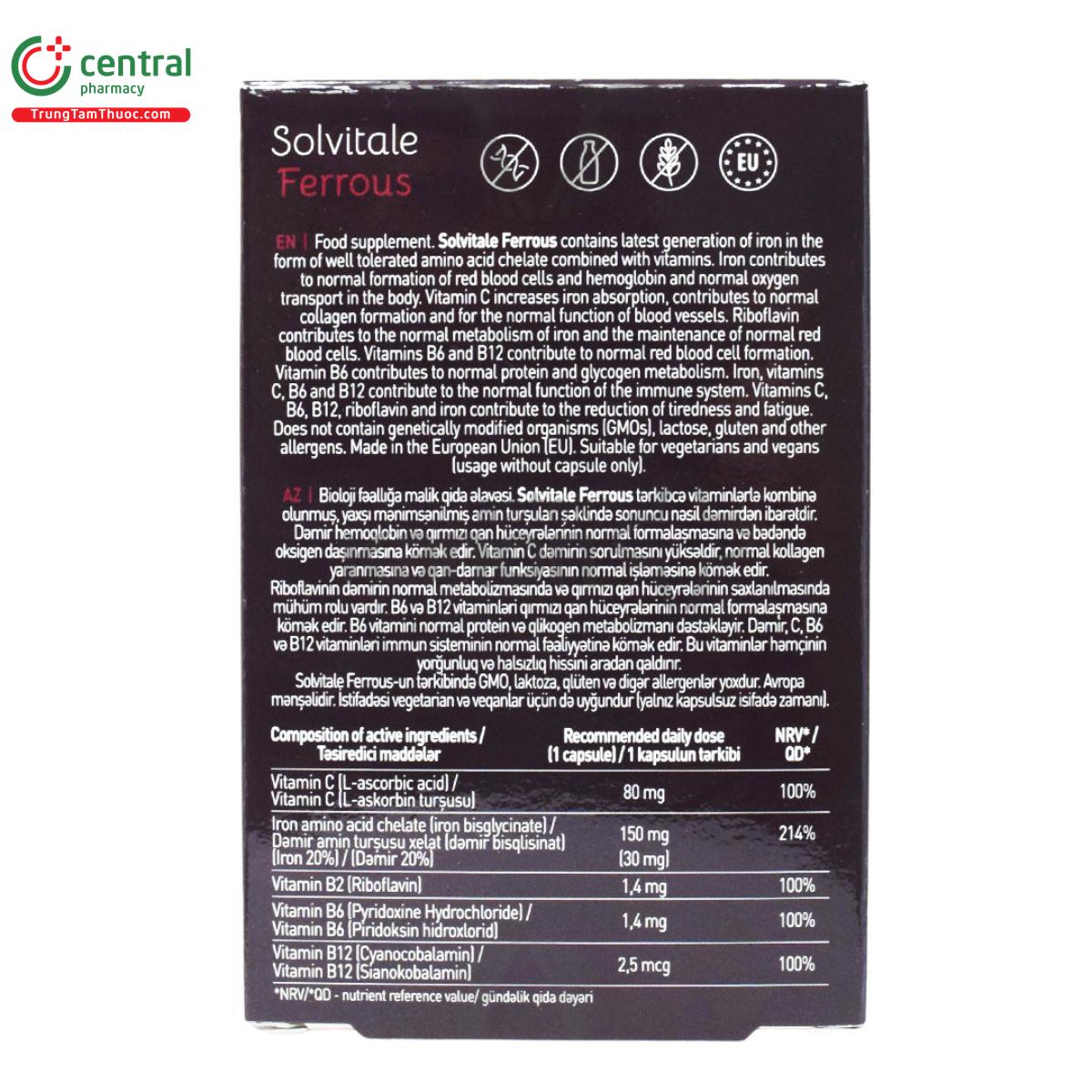 solvitale ferrous 5 N5024