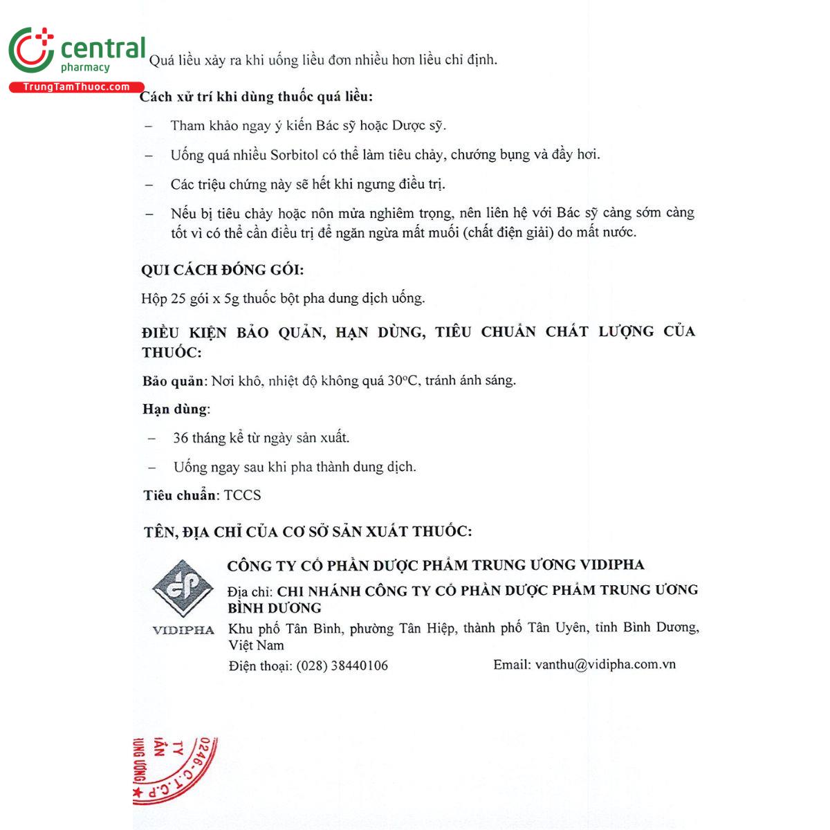 sorbitol vidipha 5g 5 B0058 sorbitol vidipha 5g 5 B0058