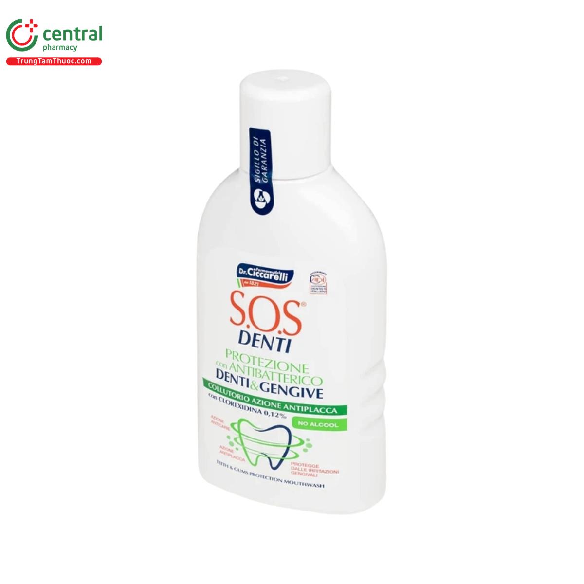 sos denti mouthwash with chlorhexidine 4 R7377