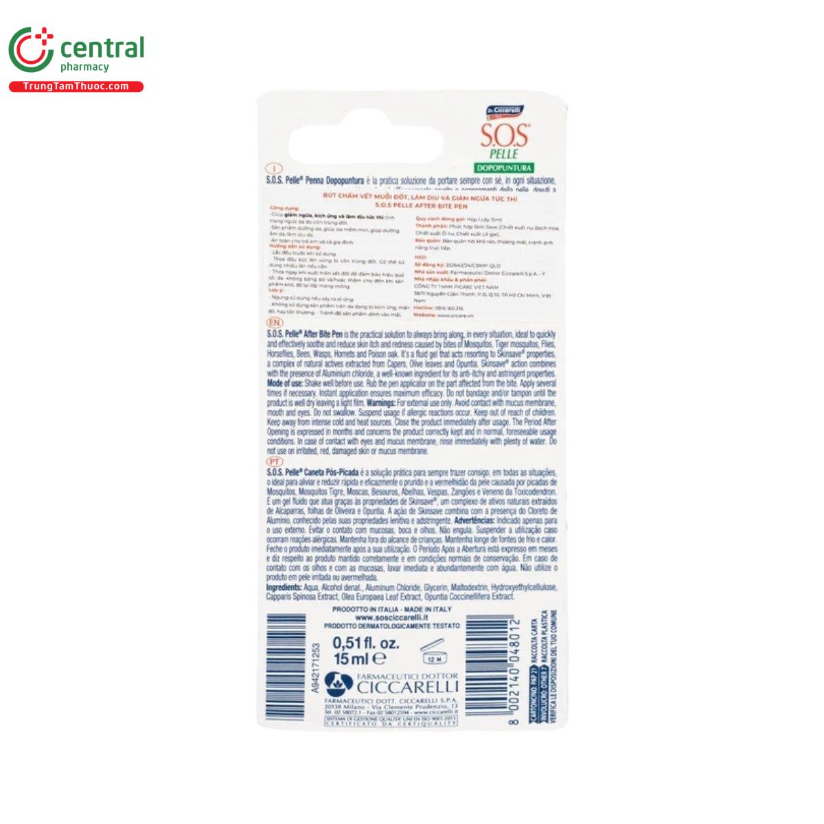 sos pelle after bite pen 4 I3310