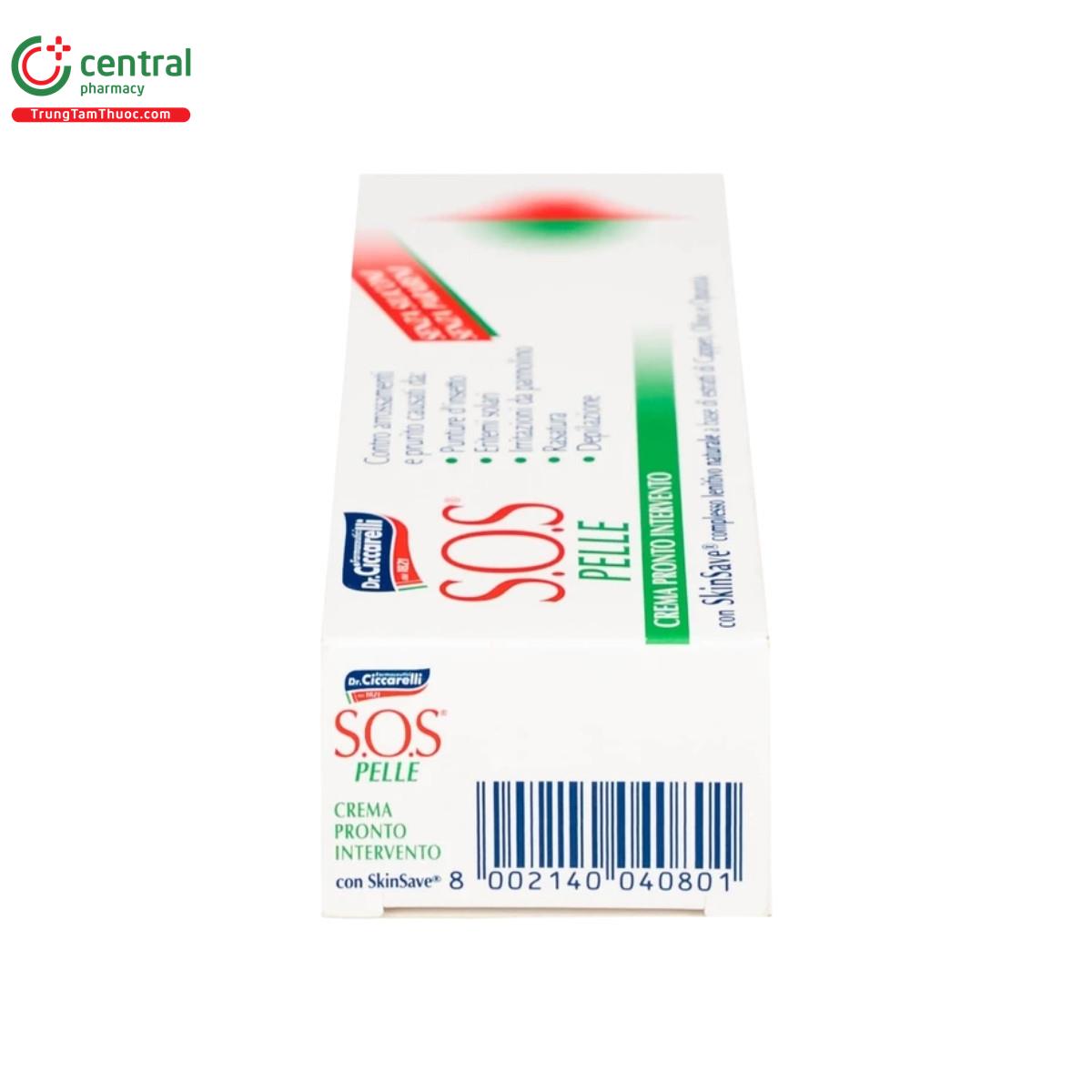 sos pelle skin rescue cream 10 U8832