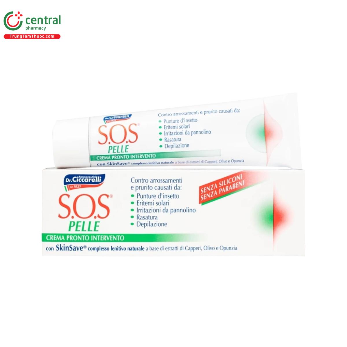 sos pelle skin rescue cream 4 O6075