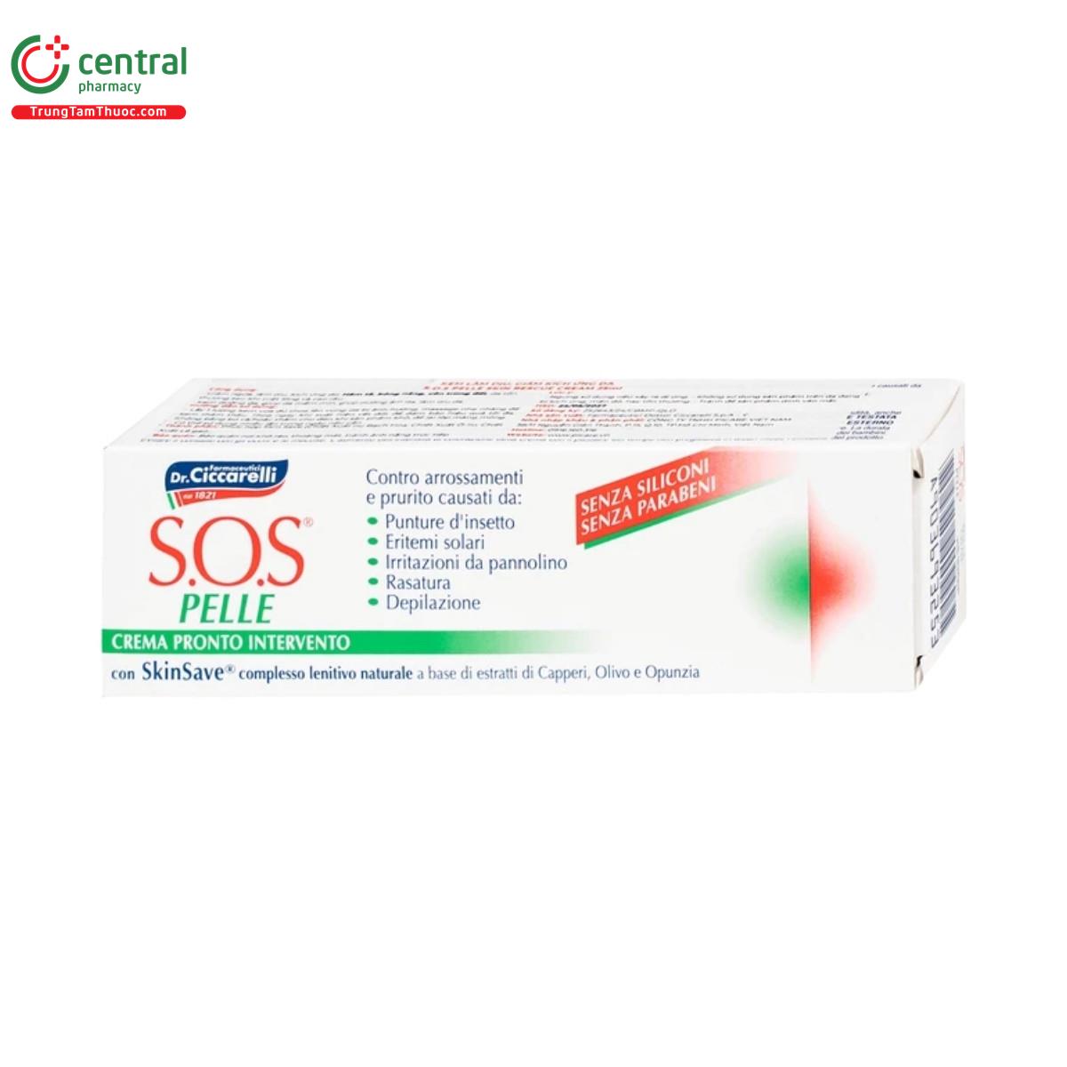 sos pelle skin rescue cream 6 P6468