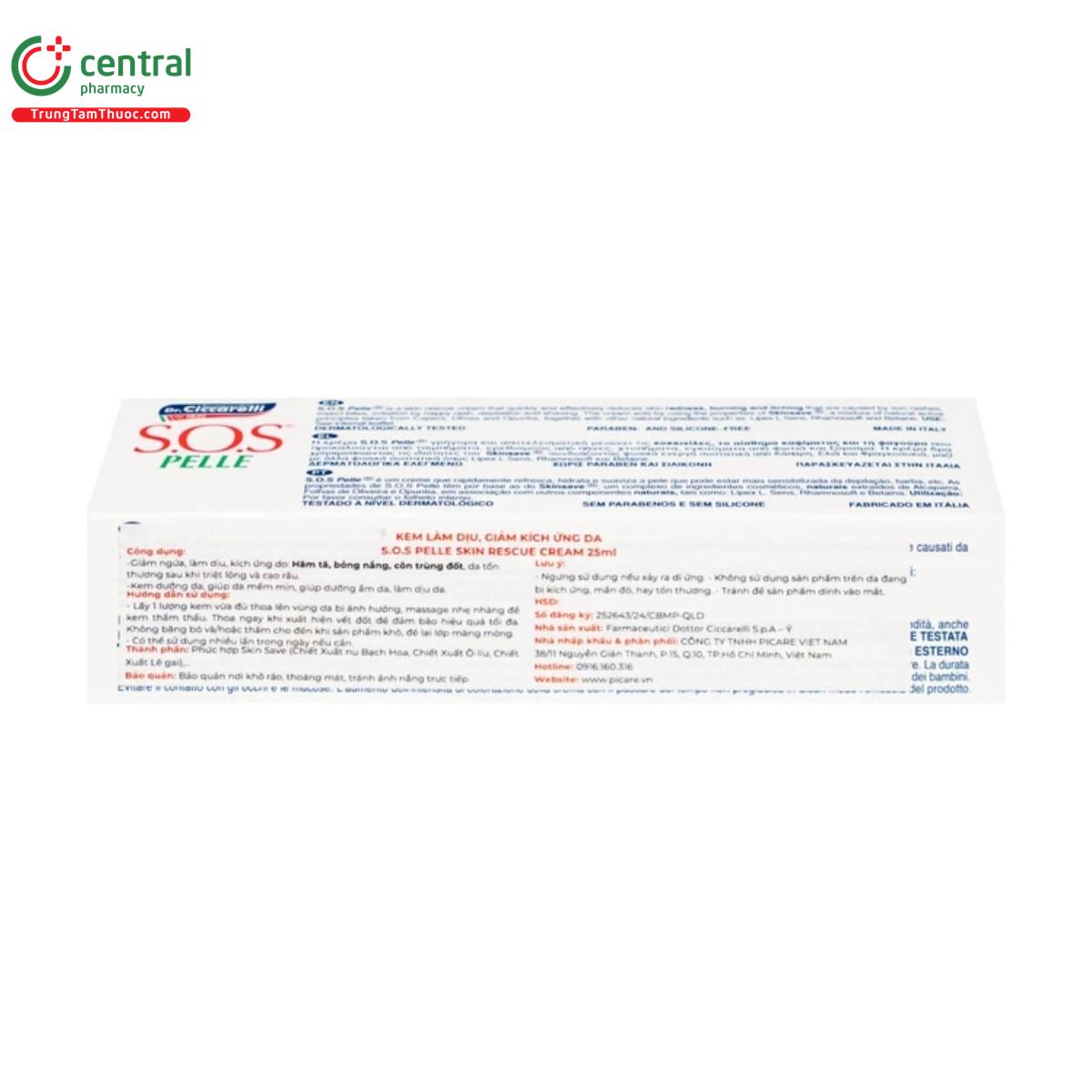 sos pelle skin rescue cream 8 T7020