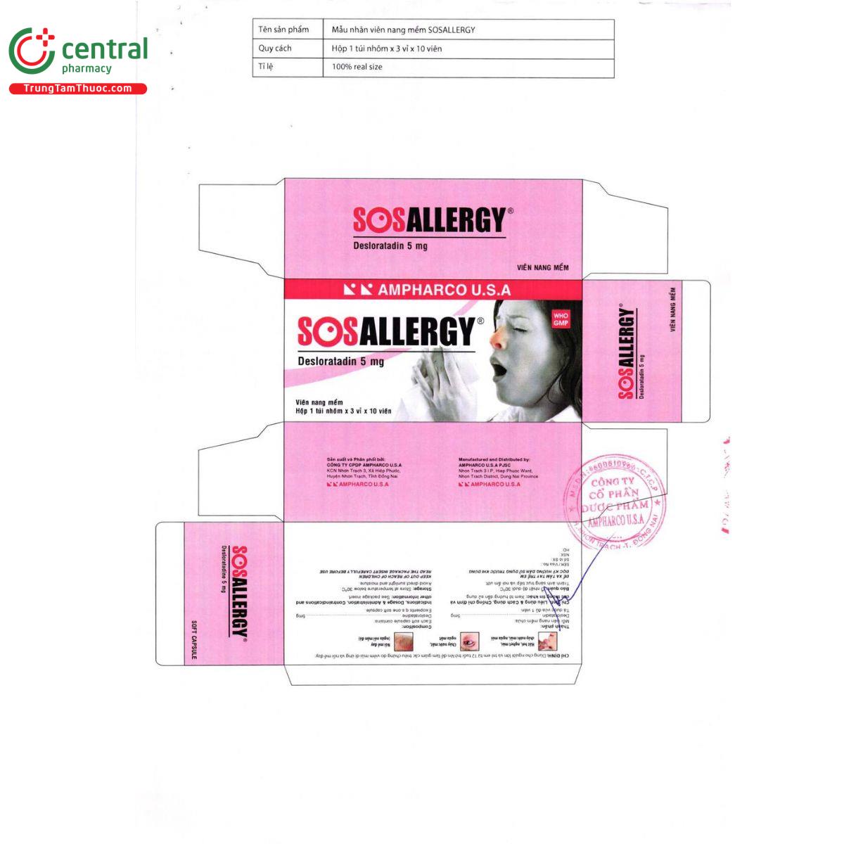 sosallergy 5mg vien nang mem 4 H3722
