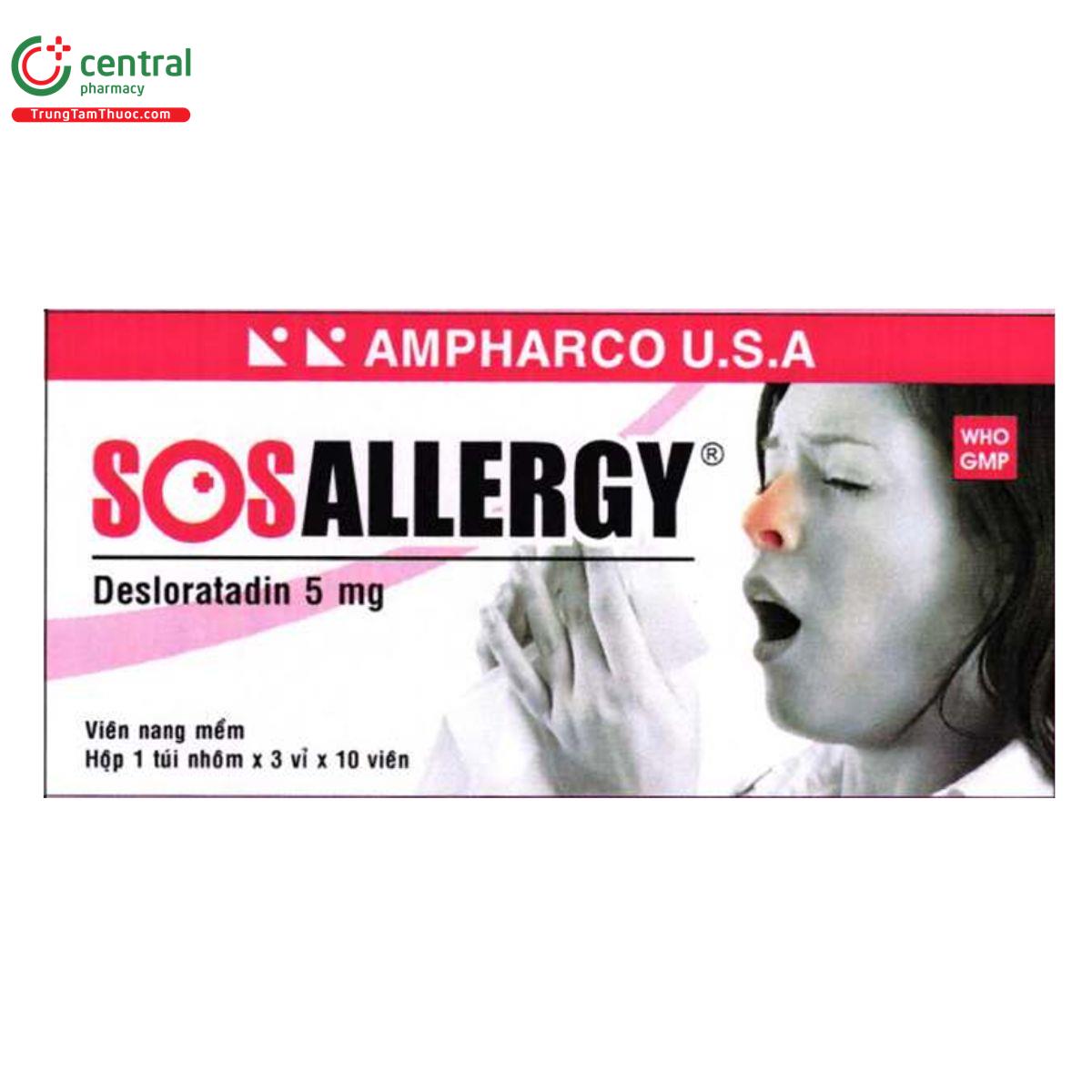 sosallergy 5mg vien nang mem S7668