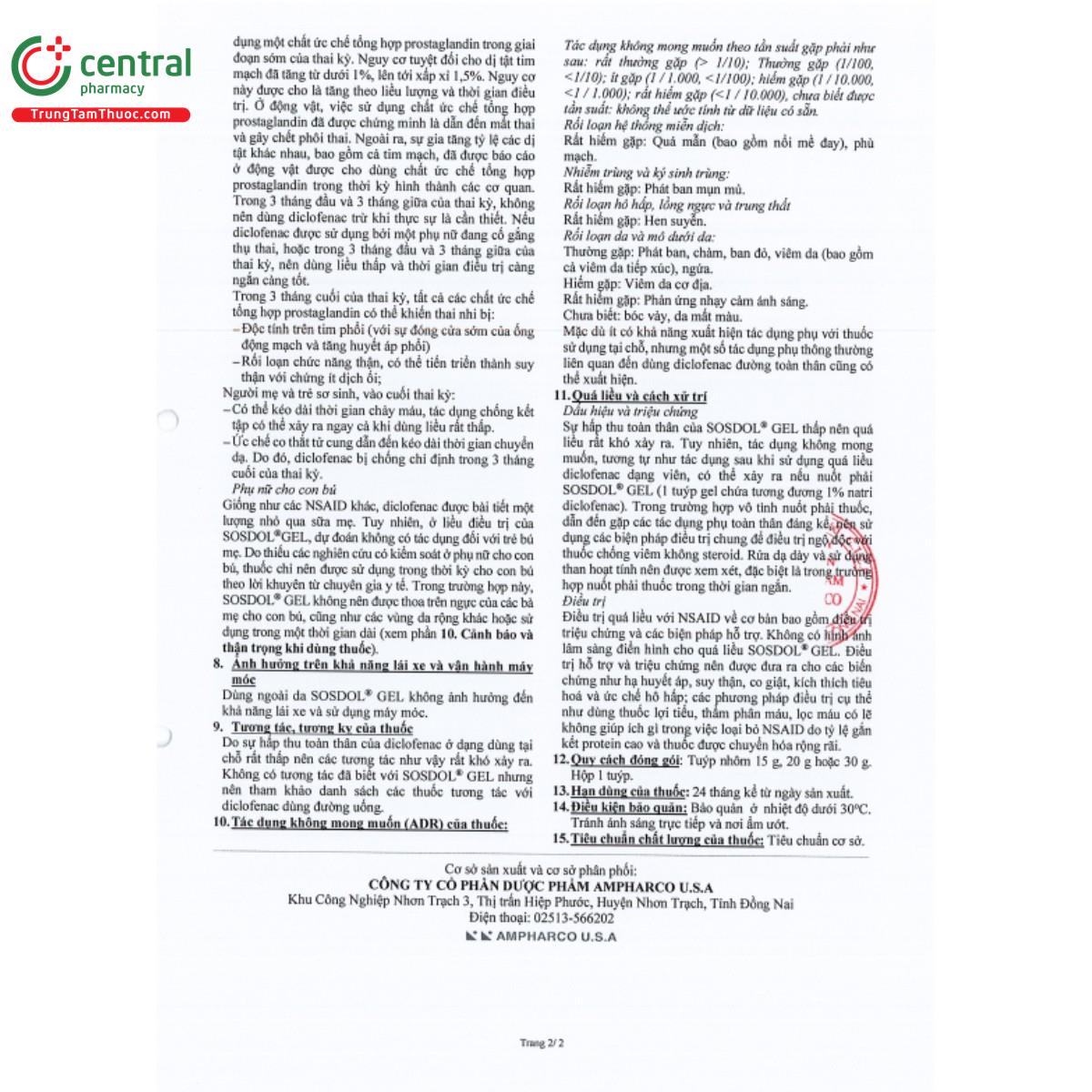 sosdol gel 116 5 P6860 sosdol gel 116 5 P6860