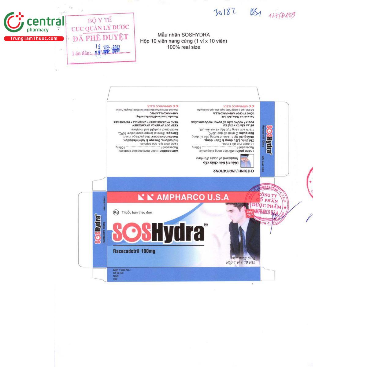 soshydra 100mg 5 D1888