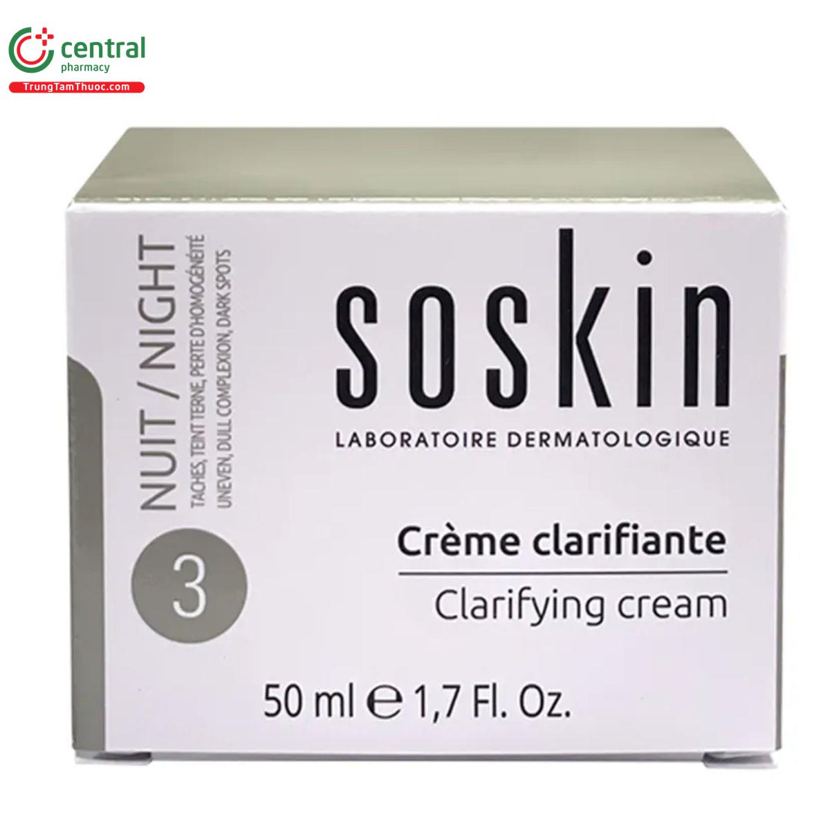 soskin clarifying cream 3 T8076