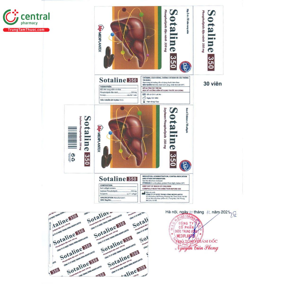 sotaline 350mg T7754 sotaline 350mg T7754