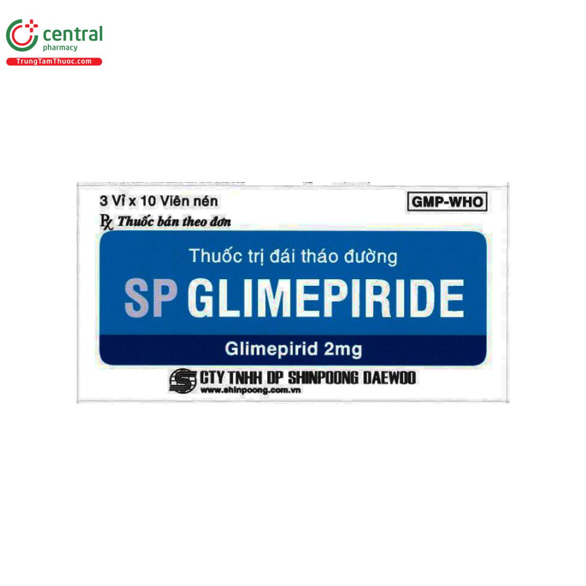 sp glimepiride 2mg 2 B0873 sp glimepiride 2mg 2 B0873