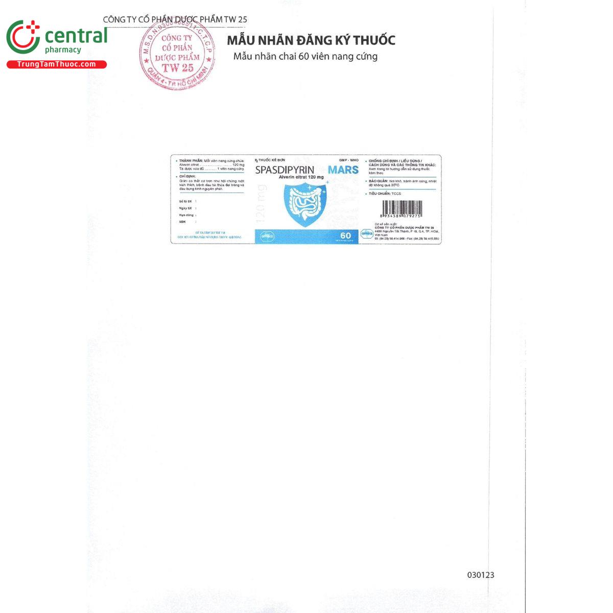 spasdipyrin mars 120mg 1 E1370