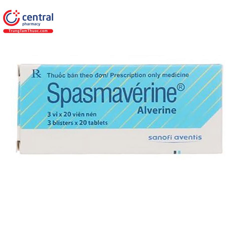 spasmaverine 40mg 3 E1438