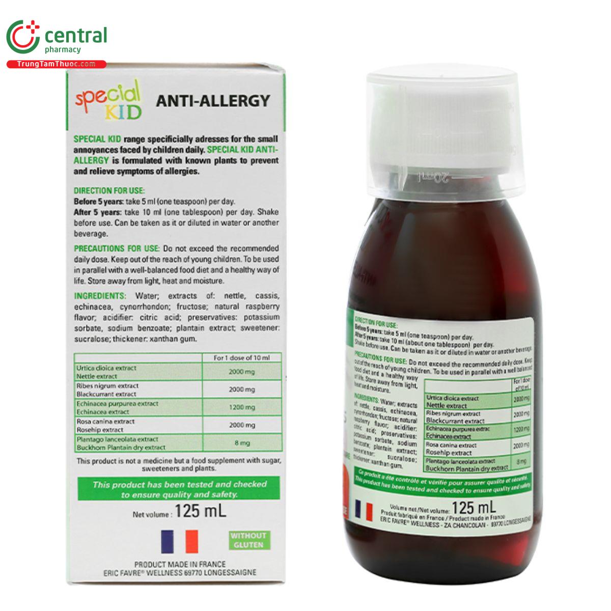 special kid anti allergies 11 F2271