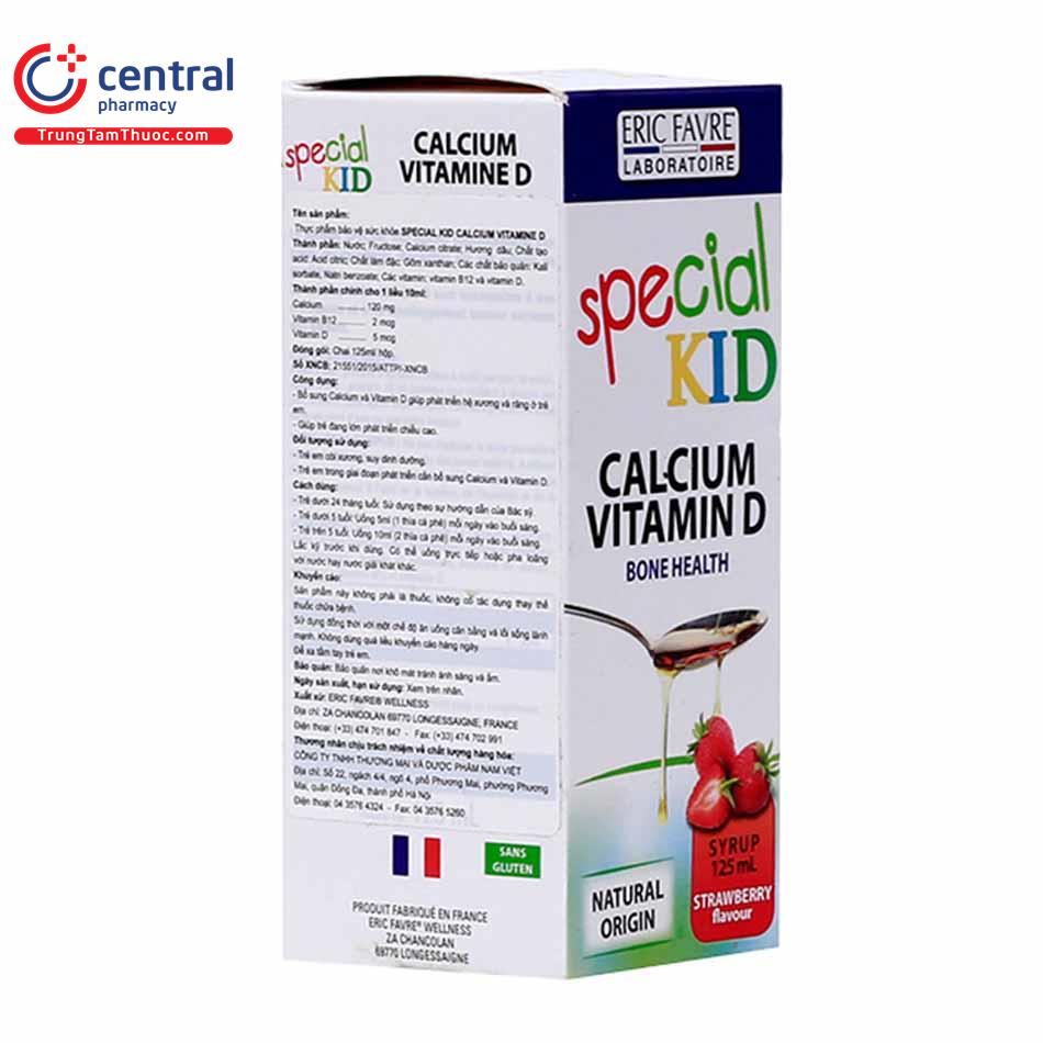 special kid calcium vitamine d 13 N5378