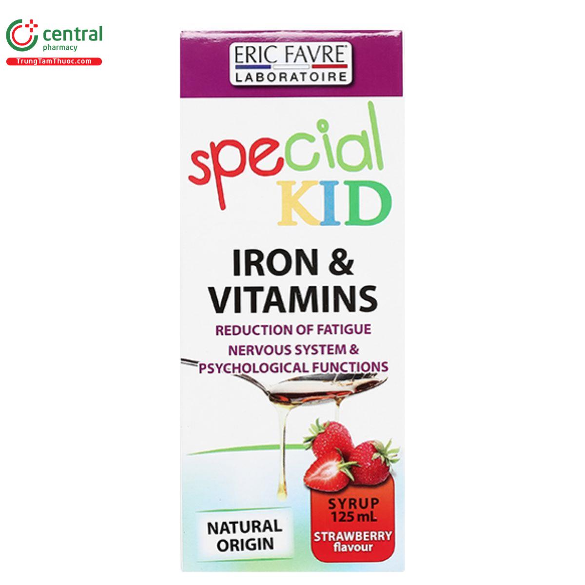 special kid fer et vitamines 7 H2517
