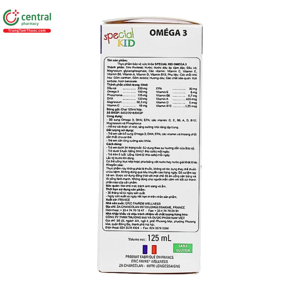 special kid omega 3 125ml 4 L4676