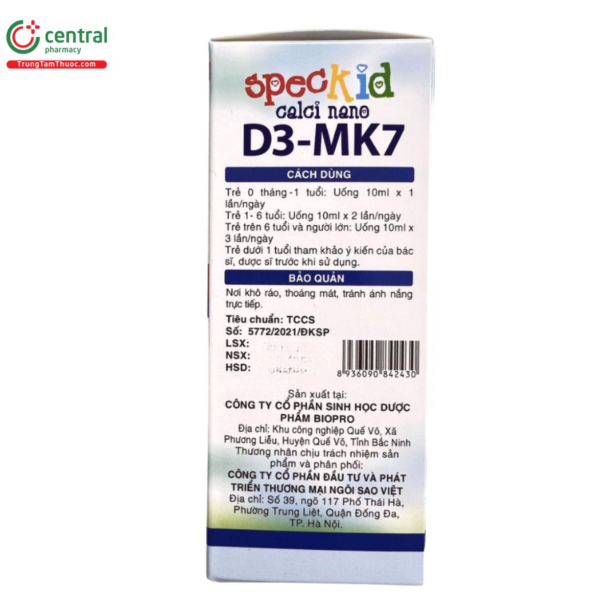 speckid calci nano d3 mk7 2 S7588 speckid calci nano d3 mk7 2 S7588