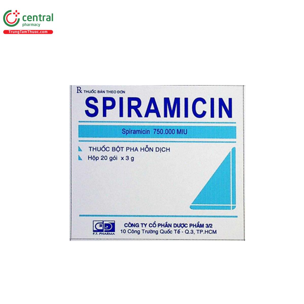 spiramicin ft pharma 2 D1205 spiramicin ft pharma 2 D1205