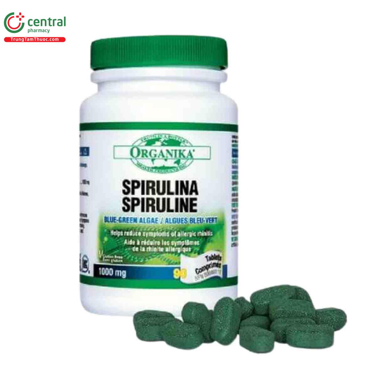 spirulina blue green algae organika 5 D1544