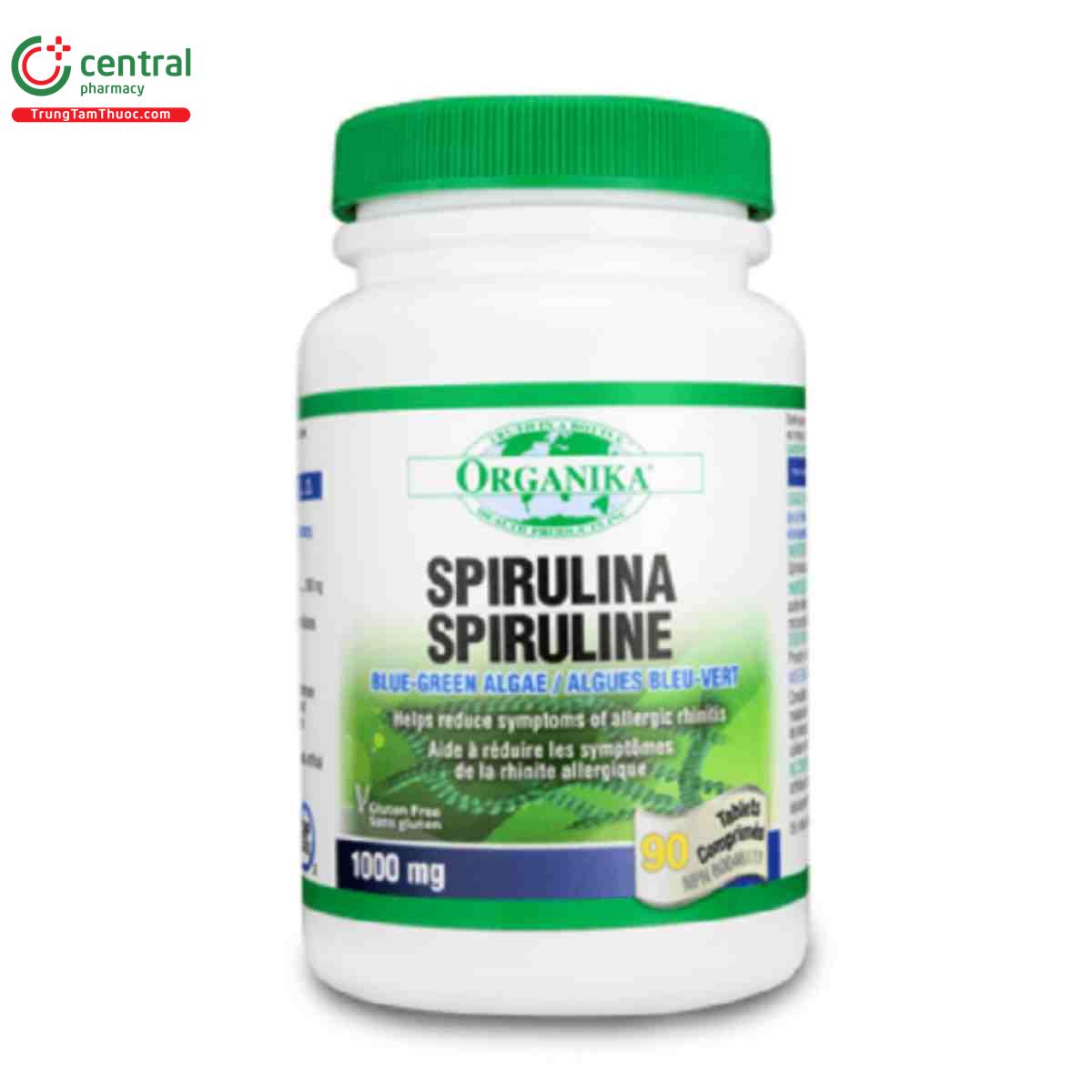 spirulina blue green algae organika 6 Q6827