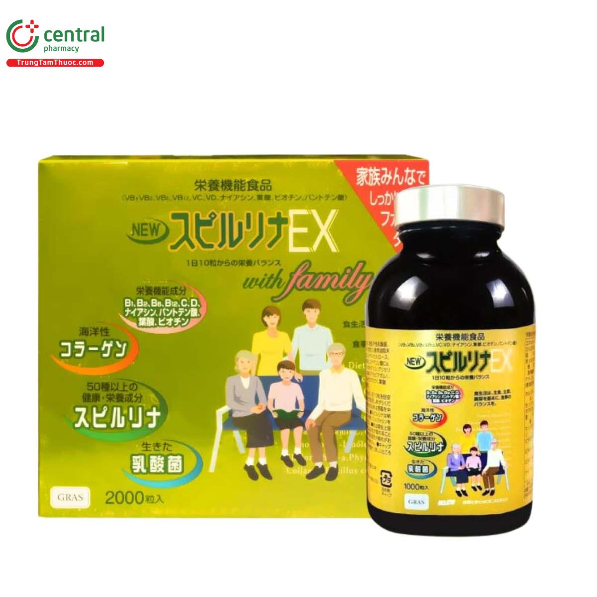 spirulina ex with family 2 E1487