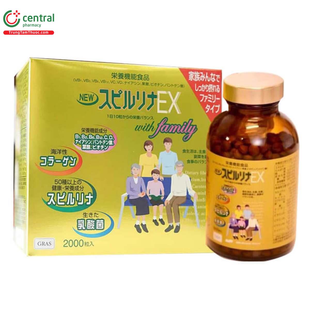 spirulina ex with family 7 I3748