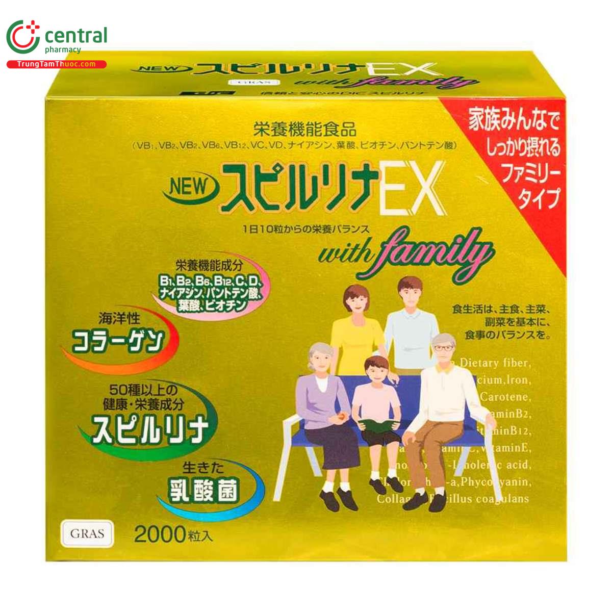 spirulina ex with family 8 J3332