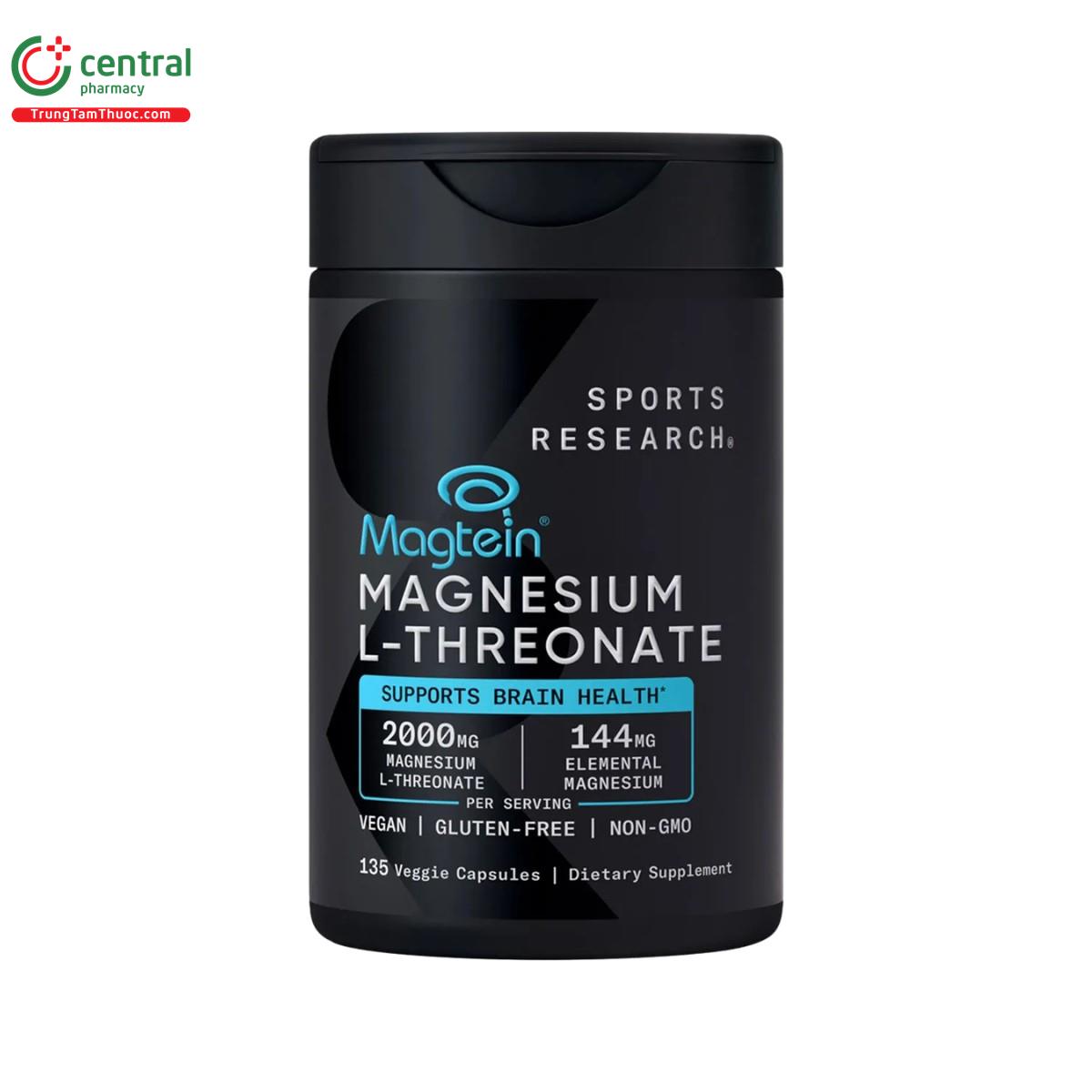 sports research magtein magnesium l threonate 2 M5077