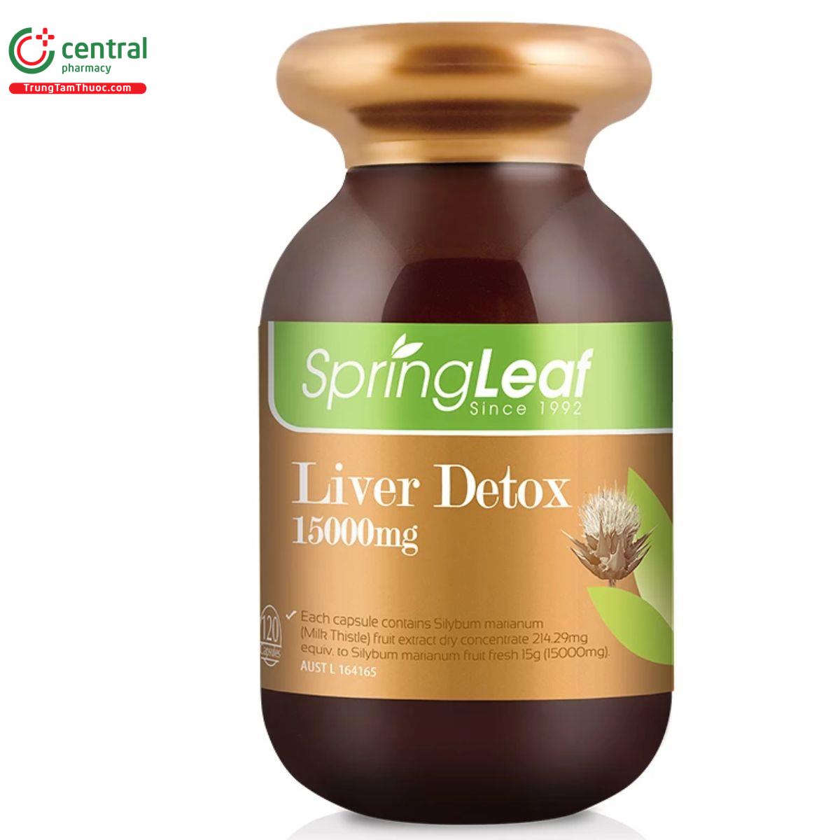 Thuốc Spring Leaf Liver Detox 15000mg - Giúp cải thiện chức năng gan