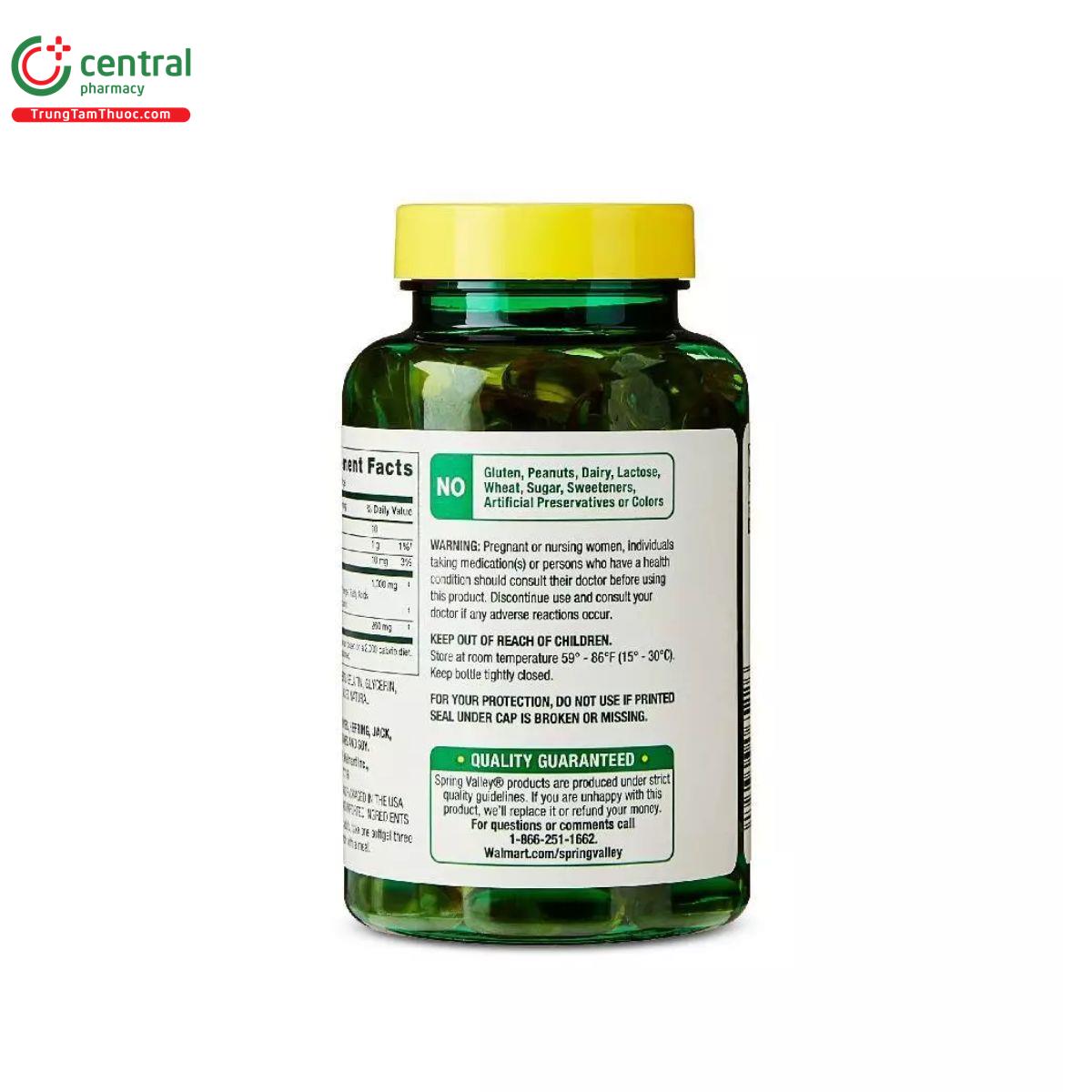 spring valley fish oil 1000mg 5 U8546