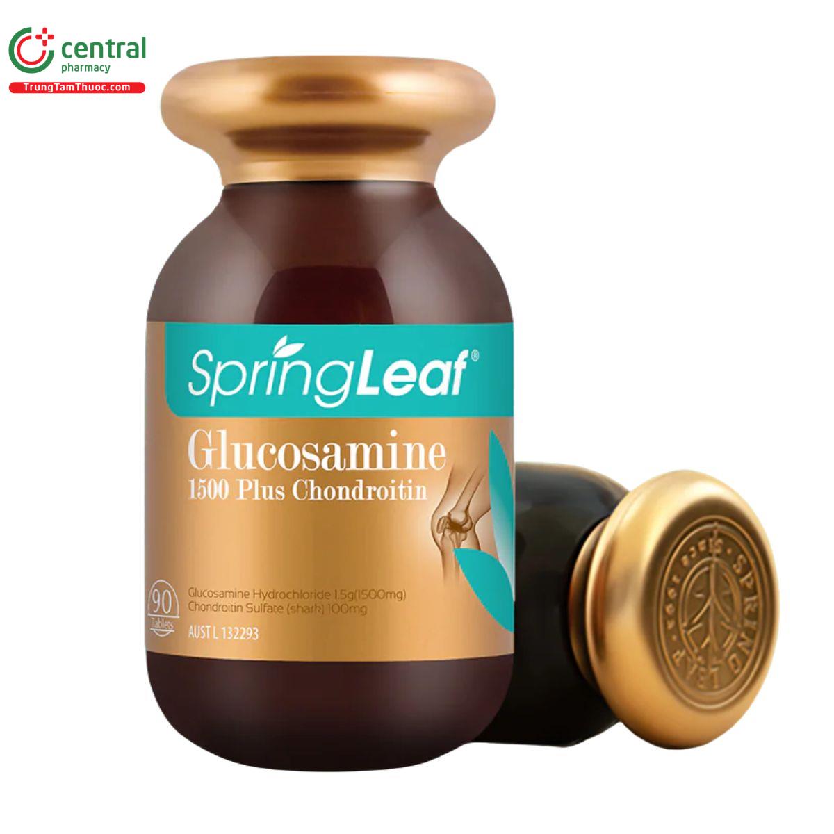 springleaf glucosamine 1500 plus chondroitin 3 E1803