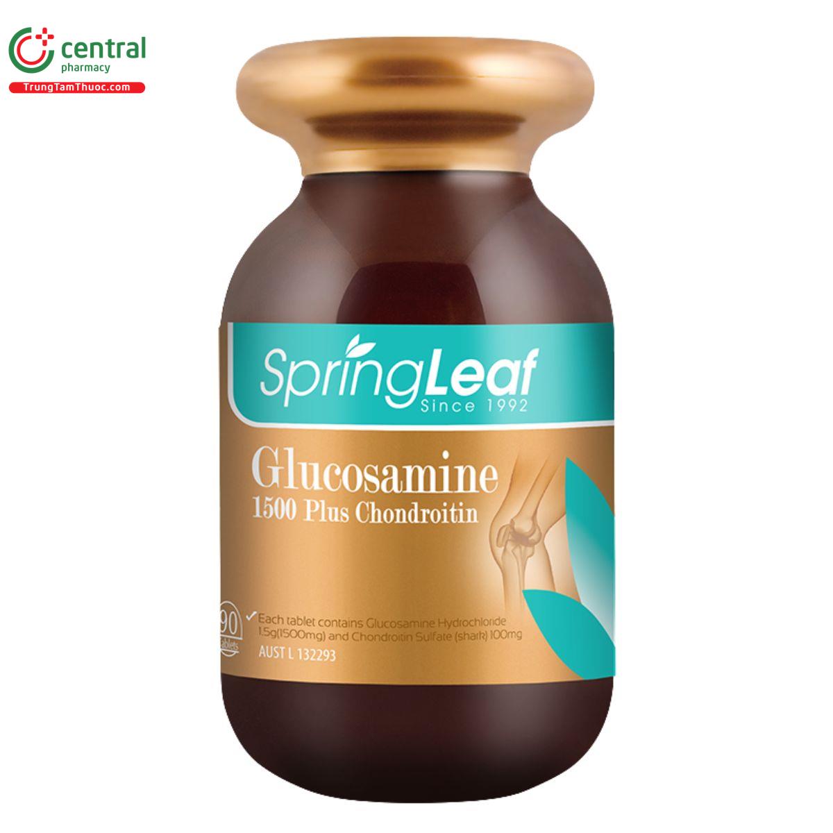 springleaf glucosamine 1500 plus chondroitin R7354